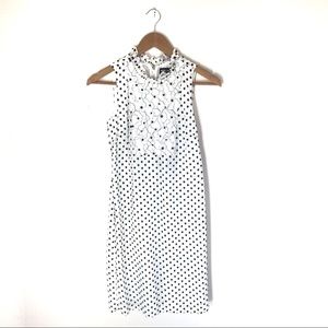 Karl Lagerfeld Black and White Floral Dress Size 0